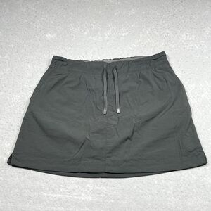 REI COOPERATIVE Skort Skirt Womens Large Gray  Hiking Camping Outdoor Lined